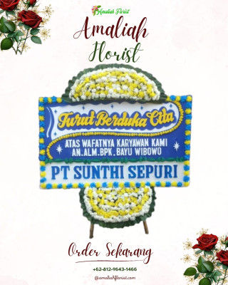 Papan Bunga Duka di Kelekar