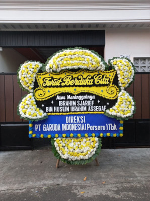Papan Bunga Duka di Kelekar