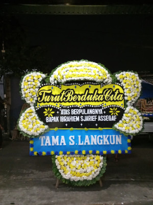 Papan Bunga Duka di Kelekar