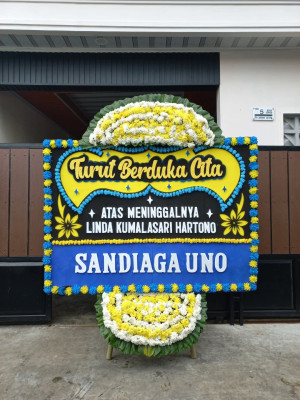 Papan Bunga Duka di Kelekar